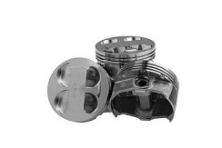 Фото (LECAR014323002) Поршни 21126 82,0 (В) с пальцами (не гнет клап.) «АВТОВАЗ» LECAR