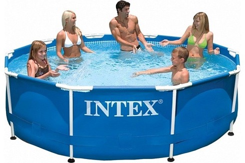 Фото Бассейн каркасн. круглый 305х 76 см. Intex Metal Frame