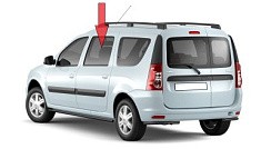 Фото ВАЗ Ларгус Стекло задней левой двери опускное тонир."АВТОВАЗ"