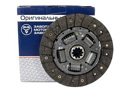 Фото Диск сцепл.ведом.УАЗ-452,469 дв.ЗМЗ-402,4104 лепест.корз.толстый вал.