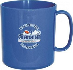 Фото Кружка "СЛЕДОПЫТ" пласт. d 8 см, 350мл (PF-CWS-P60)