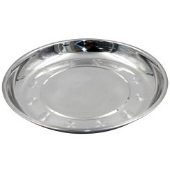 Фото Тарелка "СЛЕДОПЫТ" нерж. d 25 см PF-CWS-P78