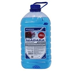 Фото Омыватель стекол зимний -20 4л. НИАГАРА 001017007008 ПЭТ