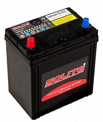 Фото АКБ 44а/ч п/п Asia 350А Solite тонк.клеммы (L=187; b=127; h=227)