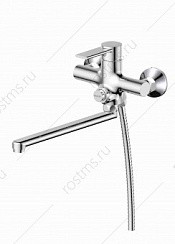 Фото Смеситель д/ванны SL130-006E одноручковый, Латунь, Хром, РМС