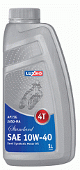 Фото Масло 4Т LUXE JASO-MA 4T 10W40 SG   1л. п/с.