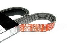 Фото (6PK1693) Ремень №1693 насоса ГУРа УАЗ-3163 Патриот дв.ЗМЗ-51432 Евро-4 (дизель) с кондиц.GATES 6РК