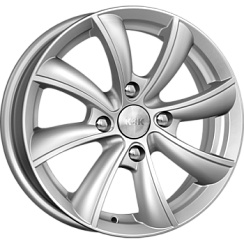 Фото Диск 15 6J*15 4/100/54,1+48 Бриз-ориг.дарк плат.(КС611) K&K