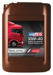 Фото Масло LUXE DIESEL 10W40 CI-4/SL  20л. п/с