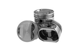 Фото (LECAR017162002) Поршни ЛАДА ЛАРГУС 80,0 (А) с пальцами (не гнет клап.) LECAR «АВТОВАЗ» дв.К7М 8кл.