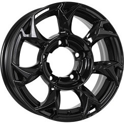 Фото Диск 15 5,5J*15 5/139,7/98,5+5 Khomen Wheels KHW-1505 (Lada Niva 4x4I) Black