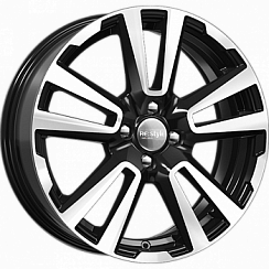 Фото Диск 17 6,5J*17 5/114,3/67,1+49 КС874 (17 Hyundai Greta) алмаз чёрн K&K