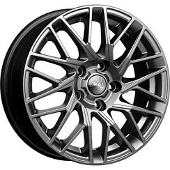 Фото Диск 16 6,5J*16 5/114,3/60,1+45 СКАД Сиена (КЛ310) Графит