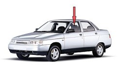 Фото ВАЗ 2110 Стекло передней двери опускное левое