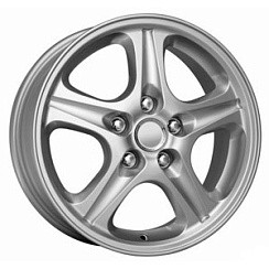 Фото Диск 16 6J*16 5/114,3/67,1+46 КС308 (Mitsubishi OU) сильвер K&K(2651)