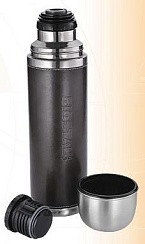 Фото Термос 1000 мл BIOSTAL (Охота) узк.горло, кожан вставка,  NYP-1000P