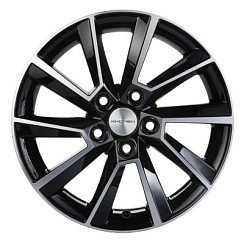 Фото Диск 15 6J*15 5/100/54,1+37 Khomen Wheels KHW1507 Black-FP