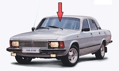 Фото ГАЗ 3102 Стекло ветровое (Волга)