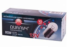 Фото Автолампа R5W 12V 5W BA15s Диалуч зад. габарит