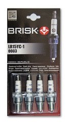 Фото Свеча 2108-10 инжек. (8кл) LR15YC-1 (4шт.) БРИСК