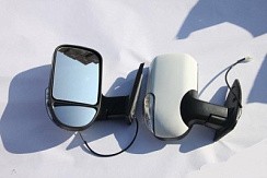 Фото Зеркало боковое 3302 Бизнес (к-т 2 шт) лев/прав.БЕЛОЕ с повтор.и подогревом GORST