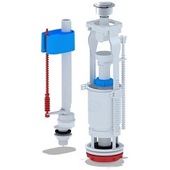 Фото Арматура к смыв. бачку Кноп. АНИ пласт, металл., Нижн/подв. WC6550M ЭКОНОМ