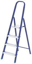 Фото Стремянка, 4 ступени, стальная СИБРТЕХ // Pоссия