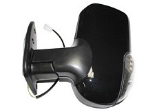 Фото Зеркало боковое 3302 Бизнес левое"черное" глянцевое с повтор.Китай