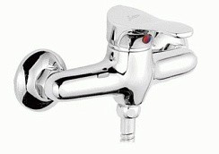 Фото Смеситель д/душа L2014-B(Zn) настенный без излива,хром,LEDEME