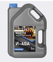 Фото Масло веретенное И-40А   5л. о/п