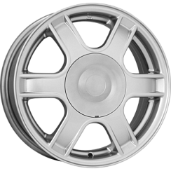 Фото Диск 14 5,5J*14 4/100/60,1+43 КС576 (14 Logan) сильвер K&K