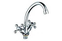 Фото Смеситель д/кухни двуручковый R5013F-5  Rainsberg