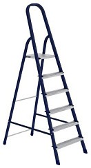 Фото Стремянка, 7 ступеней, стальная СИБРТЕХ // Pоссия