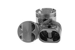 Фото (LECAR017062002) Поршни ЛАДА ЛАРГУС 80,0 (А) с пальцами (не гнет клап.) LECAR «АВТОВАЗ» дв.К4М 16кл.