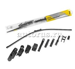 Фото Щетка стеклоочистителя 650мм бескаркасная GANZ AERO