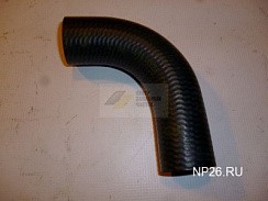 Фото (21010130309000) Патрубок от ГБЦ к термостату 2101 (перепуск.средний) "БРТ"