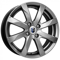 Фото Диск 14 5,5J*14 4/100/60,1+43 Джемини дарк плат. K&K