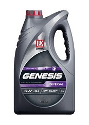 Фото Масло Лукойл GENESIS Universal  5W30 A5/B5 SL/CF   4л. (3148621)