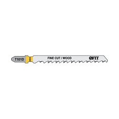 Фото Пилки для лобзика T101D по дереву 100/74/4 мм (2 шт) FIT