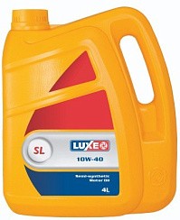 Фото Масло LUXE SL 10W40 SG/CD   4л. п/с АКЦИЯ