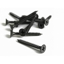 Фото Саморез 4,2х64 потай, частая резьба, оксид (260) 0500405 КЧ