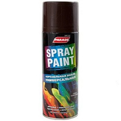 Фото Эмаль аэрозольная шоколадно-коричневый PARADE SPRAY PAINT RAL 8017