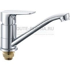 Фото .Смеситель д/кухни T20603DВ одноручковый на гайке ,короткий нос OUTE РАСПРОДАЖА