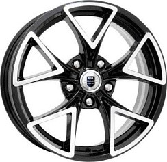 Фото Диск 15 6J*15 5/100/67,1+38 Сочи алмаз черн. K&K(5249)