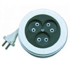 Фото Удлинитель-рулетка бытовой 3х5м ШВВП 2х0.75 6А, б/з, У6-004, UNIVersal