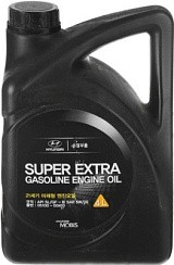 Фото Масло HYUNDAI/KIA Super Extra Gasoline  5W30 SL/GF-3   4л. п/с