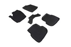 Фото Коврики с высоким бортом для Volkswagen Polo Sedan V  2019-2020 SeiNtex  91379