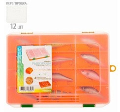 Фото Коробка рыбака fisherbox 250 orange (25х19х04)