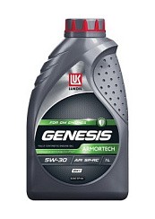 Фото Масло Лукойл GENESIS Armortech DX1  5W30 SP-RC GF-6A   1л. син. (3173878)