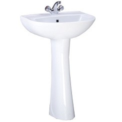 Фото .Умывальник-тюльпан ВИКТОРИЯ-55,5 белый Комплект Santeri  (Воротынск)